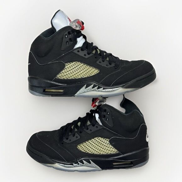 Size 9 - Jordan 5 OG Mid Metallic Silver - Picture 1 of 9
